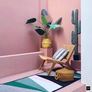 PDM เสื่ออเนกประสงค์  เสื่อตกแต่ง เสื่อแทนพรม เสื่อแต่งบ้าน ลาย Muria Size L 180x270 cm.