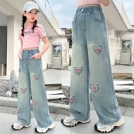 GIRLS' JEANS READY SIZE 5-14Y