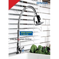 Onda V 698 CA 1/ 2" Flexible Swan Faucet