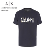 AX Armani Exchange  เสื้อยืดผู้ชาย รุ่น AX 6RZTJC ZJBYZ1510 - สีกรมท่า