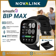 AMAZFIT Bip Max SmartWatch Amazfit Bip 6 Fitness Tracker Amazfit Watch Jam Running GPS Smart Watch H