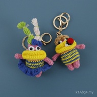 Hanging Hand Pendant Knitting Doll Cartoon Anime Knitting Sausage Decoration Hook Mouth Handmade Cou