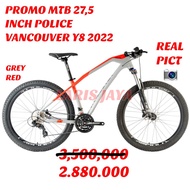 sepeda Gunung 275 Police MTB Vancouver Y8 24 Sp New Design BY element SEPEDA GUNUNG MTB POLICE VANCOUVER Z12 SUPER PROMO TERMURAH POLICE VANCOUVER Y9 NEW PROMO