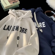 【 M-8XL 】New Youth Fashion Versatile Hoodie for Men and Women Casual Loose Oversized Sports Long Sle