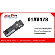 New Battery Replacement for L17M3P71 Lenovo ThinkPad T480s L17M3P72 L17L3P71 01AV478 01AV479 01AV480
