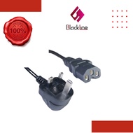 BLACKLINE CA423 BIG UK 3 PIN PLUG TO C15 POWER CORD 1MM 1.8METER