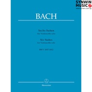 Bach, Johann Sebastian Six Suites for Violoncello solo BWV 1007-1012 (BA320)