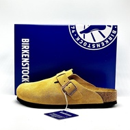 *NEW* Unisex BIRKENSTOCK Boston Suede Leather Sandal Slipper Latte (1026181) TRUSTED SELLER