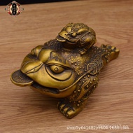 Ornament Toad Manufacturer Brass Gift Wholesale Chan Hongda Chan Antique Bronze Copperware Ornament 