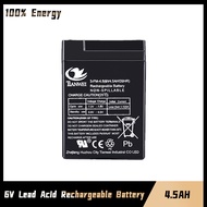 6V 4.5AH Lead Acid Battery For Scales & Kids Ride-On Toys，No With Charger