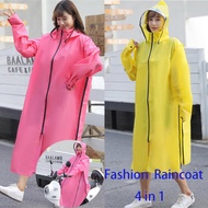 Raincoat Rain Coat Fashion Women Men EVA Rain Wear Upgrade 【】