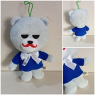 19cm bigbang t-o-p krunk charm keychain stuffedtoys