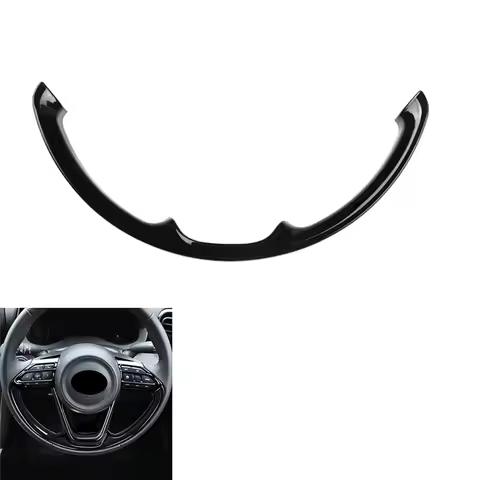 Authentic For Toyota Sienta Aqua Yaris Cross 2022 2023 Car Steering Wheel Panel Cover Trim Frame Sti