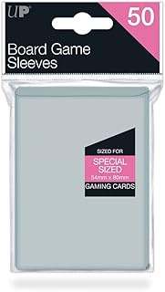 Ultra Pro 54mm X 80mm Board Game Sleeves 50ct (for Catan), Clear