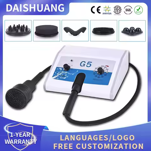 G5 High Frequency Vibrating Machine Body Sculpting Removal Cellulite Weight Loss Massager Beauty Dev