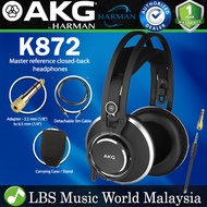 AKG K872 Pro Audio Closed Back Master Reference Headphones (K-873 K 872)