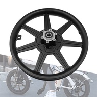 Motorcycle 14 inch Aluminum Front Wheel Hub 43mm*6 Hole Disc Brake Rim For Folding E-bike Bicycle El