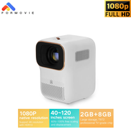Formovie Fengmi Xming Q1 SE 1080P ไร้สายขนาดเล็กโปรเจ็คเตอร์ LED 250แอนซิลูแมนส์ไวไฟโปรเจคเตอร์เครื่
