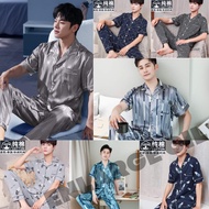 Cotton Spandex Pajama Terno For Men Korean Sleepwear For Men &amp; Women Silk Sleepwear Plus Size Pajama