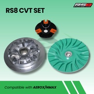 RS8 PULLEY SET FOR NMAX AEROX
