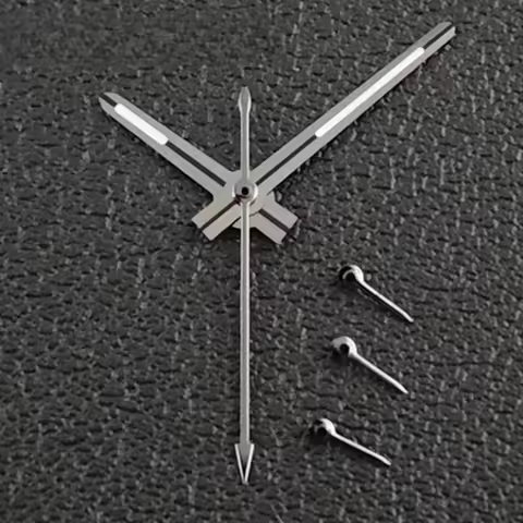 Silver VK63 Daytona Watch Hands for VK64 VK63A Movement Watch Needle Hands for Daytona VK63 6 Hands 