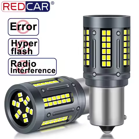 2pcs Canbus 50W PY21W P21W 1156 BA15S BAU15S Led Bulb T20 7440 W21W T25 3156 Led Turn Signal Light B