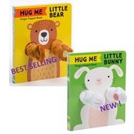 SG READY STOCK Finger Puppet Book: Hug me little bear | Bunny| Enormous Crocodile