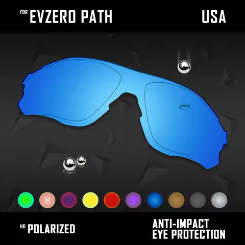 OOWLIT Polarized Lenses Replacements For Oakley EVZero Path OO9308 Sunglasses - Multi Color