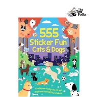 Imagine That Publishing 555 Sticker Fun Cats And Dogs