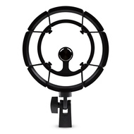 [qua]-Metal Mic Stand Holder Microphone Shock Mount for Blue Snowball Microphone