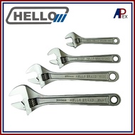 HELLO Adjustable Spanner 6" / 8" / 10" / 12"
