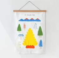 MY YELLOW TREE-BLUE By WARMGREY TAIL