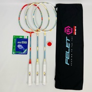 Racket Badminton Felet Kurina 35Lbs 4U
