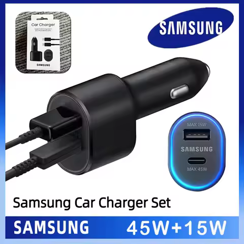 Car Phone Samsung Charger Fast Charging Auto Cargador Usb Type C Pd Galaxy S25 Z Flip 6 5 4 A56 A16 