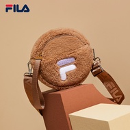 FILA FILA Official Women's Lamb Fleece Messenger Bag New Style Small Underarm Bag Fashion Shoulder B