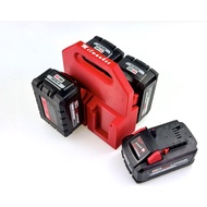 Milwaukee M18 battery case holds 4 batteries