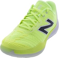 New Balance Women's FuelCell 996v5 Clay Tennis Shoe, Bleached Lime Glo/White/Graphite, 6 Wide