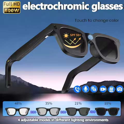 2026 New AI SmartGlasses 800w Camera AI Translation Shooting Everything Recognition 300mAh 32GB Stor