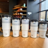 รุ่นใหม่ล่าสุด แก้วเก็บอุณหภูมิ Tyeso พร้อมหูหิ้ว ความจุ20oz-25oz-30ozแก้วเก็บอุณหภูมิร้อนเย็นได้นาน