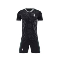 เสื้อฟุตบอลทีมชาติอิตาลี AC Milan Home เสื้อฟุตบอลฤดูร้อน 2024 แขนสั้น ชุดกีฬาลำลอง สวมใส่สบาย ระบาย