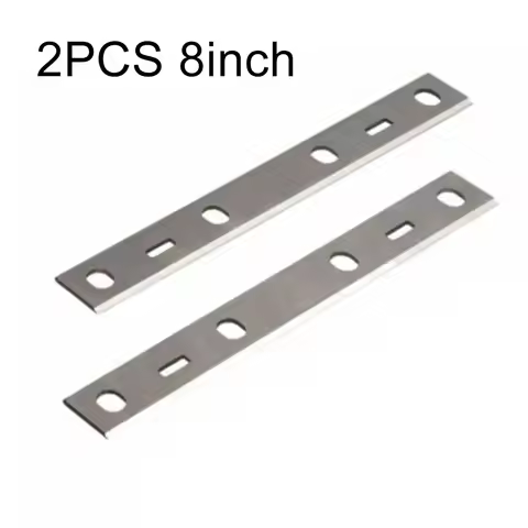 2 PCS/Set 8" Planer Blades Knives 210x22x1.8mm Reversible Wood Planer Cutting Tools for PT85 PT8500 