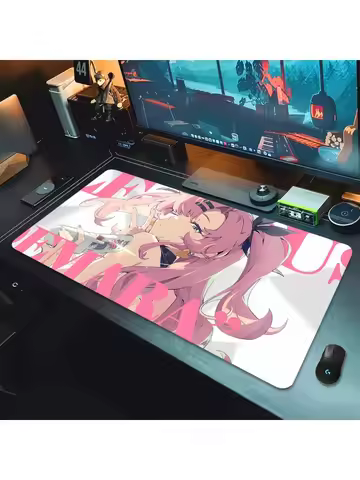 Zenless Zone Zero Gaming Mouse Pad ZZZERO ZZZ Nicole Koleda Lycaon Ellen Corin Large Cute Office Lap