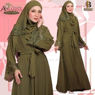 AMANDA ABAYA PLEATED JUBAH JBE