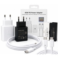 Samsung 45W PD Fast Charging Type C to C Charger Super Fast Charging SupportOriginal 45W Charger