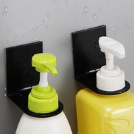 WMMB Hanger Wall Sticker Shower Gel Bottle Holder Shampoo Hand Soap Hook Holder Liquid Soap Holder for Kitchen Bathroom