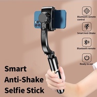 Q08 Handheld Gimbal Smartphone Bluetooth Handheld Stabilizer with Tripod Selfie Stick Folding Gimbal