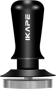 IKAPE 54mm 58mm Espresso Tamper Premium Barista Coffee Tamper with Calibrated Spring Loaded 100% Fla