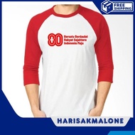 NEWEST TSHIRT DISTRO REGLAN RAGLAN SLEEVE 3/4 7/8 UNITED UNITED UNITED PEOPLE OF PROSPERITY INDONESI