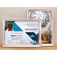 A4 certificate frame, 21x30 photo frame, cheap Korean 20x30 picture frame