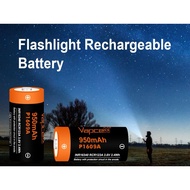 Vapcell P1609A 16340 950mah 3A 3.6V Li-ion Rechargeable Battery
